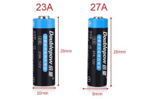 27A batéria vs 23a batéria: rôzne veľkosti, rovnaká energia