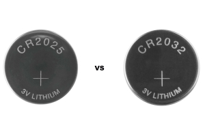 CR2025 vs.Batéria CR2032