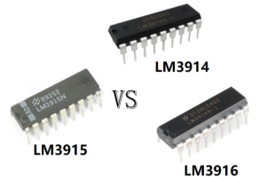 M3914 vs. LM3915 vs. LM3916: Kľúčové rozdiely vysvetlené