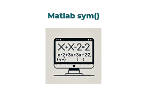 Funkcia SYM: Vytváranie čísel symbolov, premenných a objektov v MATLAB