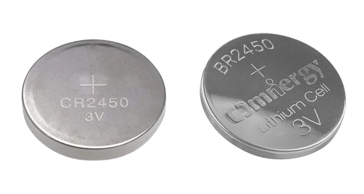 CR2450 vs. BR2450 Lithium Cell Batteries