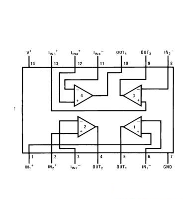 Fig.1 LM3900 Pinout