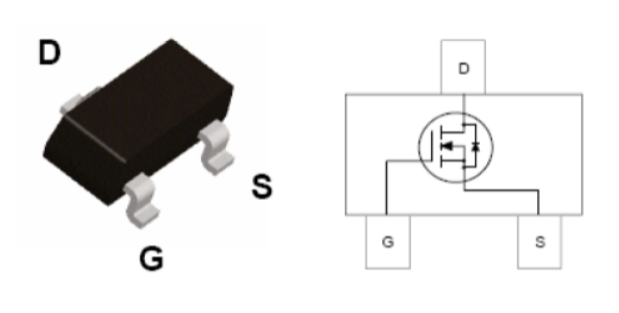 BSS138 Pinout