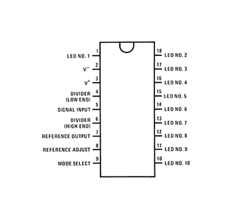 LM3916 Pinout