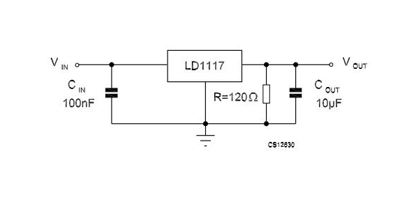 Application circuit (for 1.2 V)